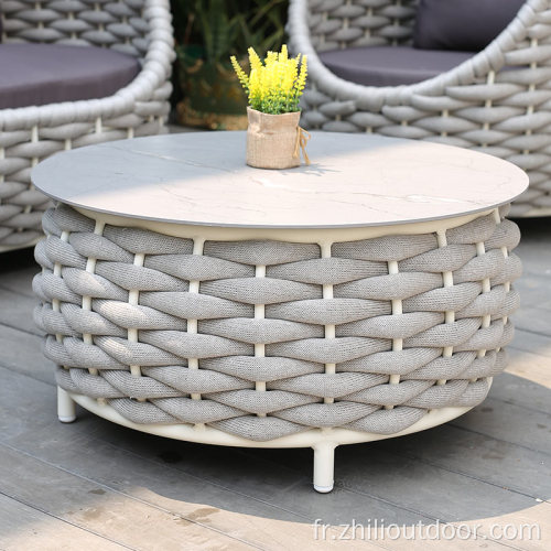 Set de canapé de jardin extérieur pour balcon